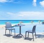 Стол пластиковый Siesta Contract Octopus, темно-серый фото