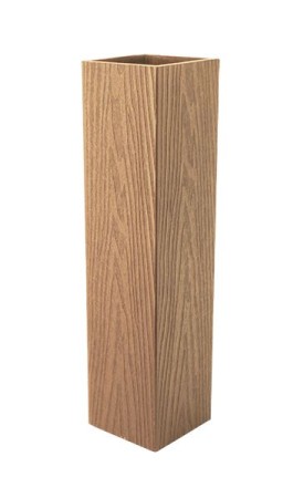 Профиль опорный (столб) для ограждения Talverwood  125*125*3000мм орех, за м.пог
