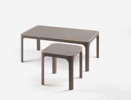 Столик пластиковый журнальный Nardi Net Table 40, тортора фото Столик пластиковый журнальный Nardi Net Table 40, тортора фото