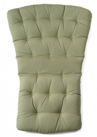 Лаунж-кресло пластиковое с подушкой Nardi Folio, табак/зеленый фото
