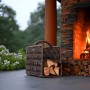 Корзина-дровница DeckWOOD прямоугольная 41 х 31 х 50 см фото
