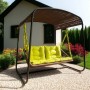 Плетеный подвесной диван Sky Bed Lite 155 х 185 х 195 см фото Плетеный подвесной диван Sky Bed Lite 155 х 185 х 195 см фото