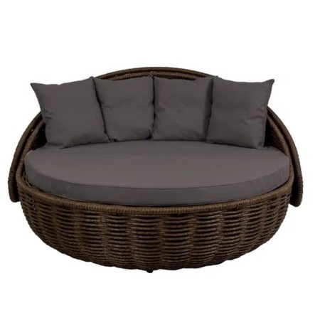 Диван-кровать Nestbed с откидным верхом д/ш/в/ 180х180х105см коричневый Диван-кровать Nestbed с откидным верхом д/ш/в/ 180х180х105см коричневый