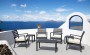 Столик пластиковый для лежака Siesta Contract Ocean Side Table, темно-серый фото