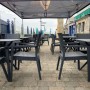 Кресло пластиковое плетеное Siesta Contract Ibiza, антрацит фото
