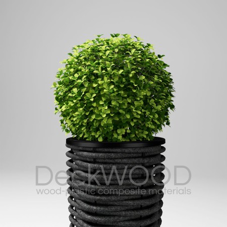Вазон высокий высота 810 мм диаметр 440 мм DeckWOOD фото