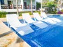 Шезлонг-лежак пластиковый Siesta Contract Slim, белый фото Шезлонг-лежак пластиковый Siesta Contract Slim, белый фото