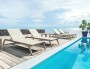 Шезлонг-лежак металлический Siesta Contract Tropic, бежевый фото Шезлонг-лежак металлический Siesta Contract Tropic, бежевый фото