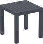 Столик пластиковый для лежака Siesta Contract Ocean Side Table, темно-серый фото