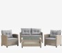 Комплект плетеной мебели AFM-805B Beige/Dark beige фото
