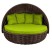 Беседка-кровать плётеная Nestbed с откидным верхом 180 х 180 х 105 см фото Беседка-кровать плётеная Nestbed с откидным верхом 180 х 180 х 105 см фото