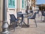 Стол пластиковый складной Siesta Contract Sky Folding Table Ø60, темно-серый фото