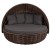 Беседка-кровать плётеная Nestbed с откидным верхом 180 х 180 х 105 см фото Беседка-кровать плётеная Nestbed с откидным верхом 180 х 180 х 105 см фото