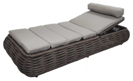 Шезлолнг напольный DeckWOOD Sun pool 2060х910х300мм коричневый